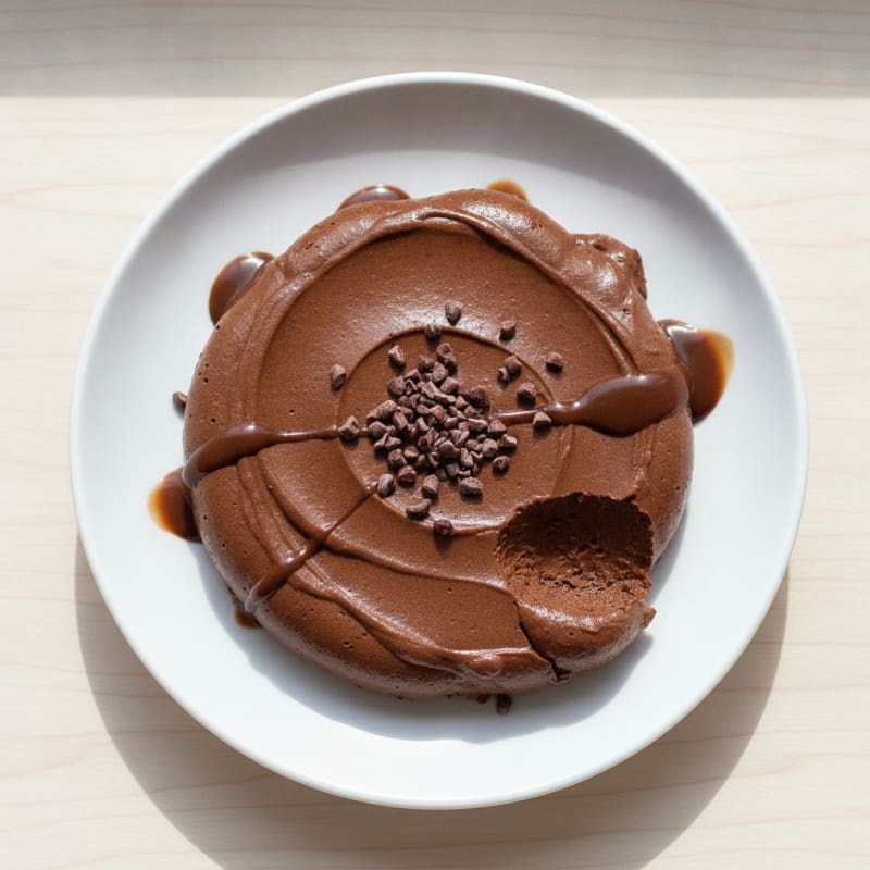 Silky Chocolate Protein Pudding with Greek Yogurt