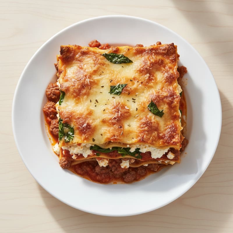 Classic Beef Lasagna with Ricotta