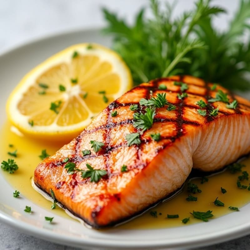 Citrus-Herb Grilled Salmon with Fresh Herbs