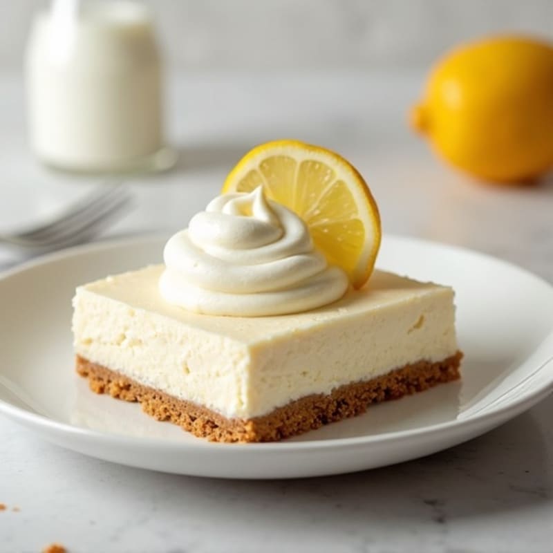 Creamy Greek Yogurt Protein Cheesecake