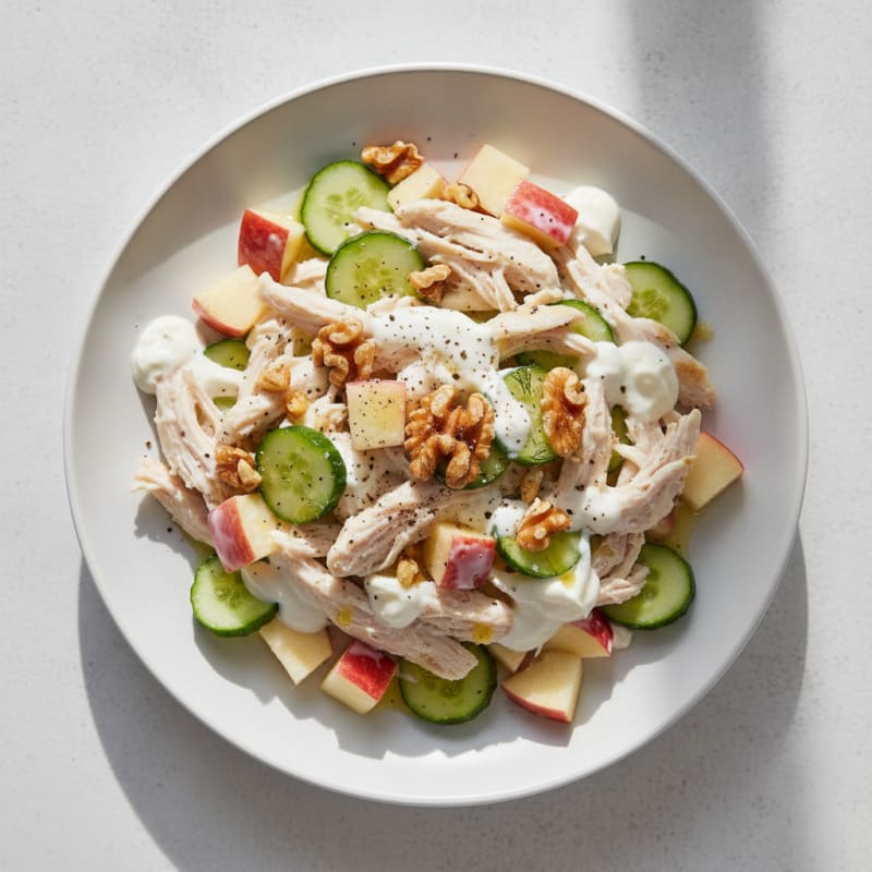 Chicken Apple Cucumber Yogurt Salad