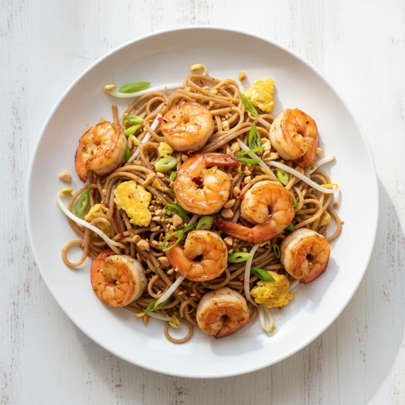 Shrimp Pad Thai Noodles
