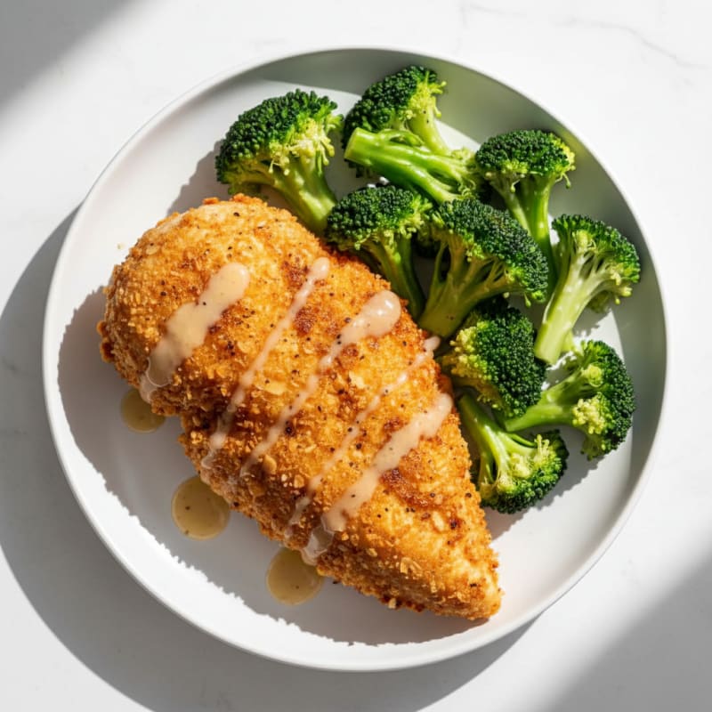 Crispy Buttermilk Fried Chicken Dinner