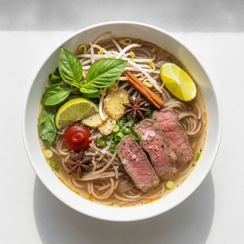Beef Pho Noodle Soup