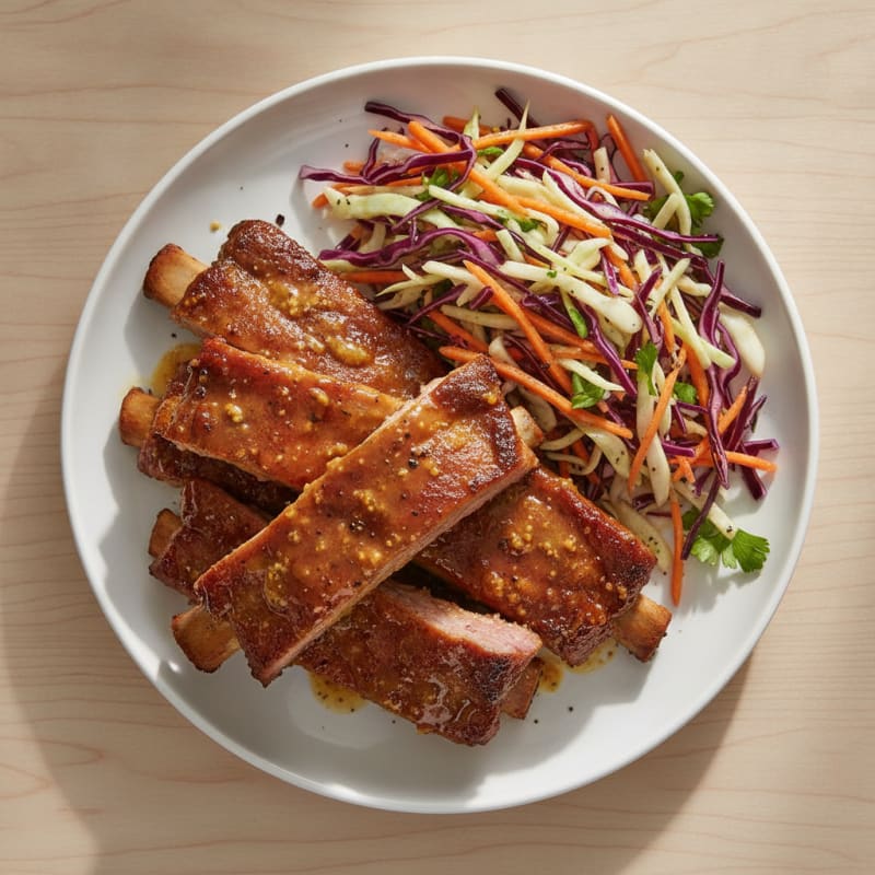 Slow-Cooked BBQ Pork Ribs