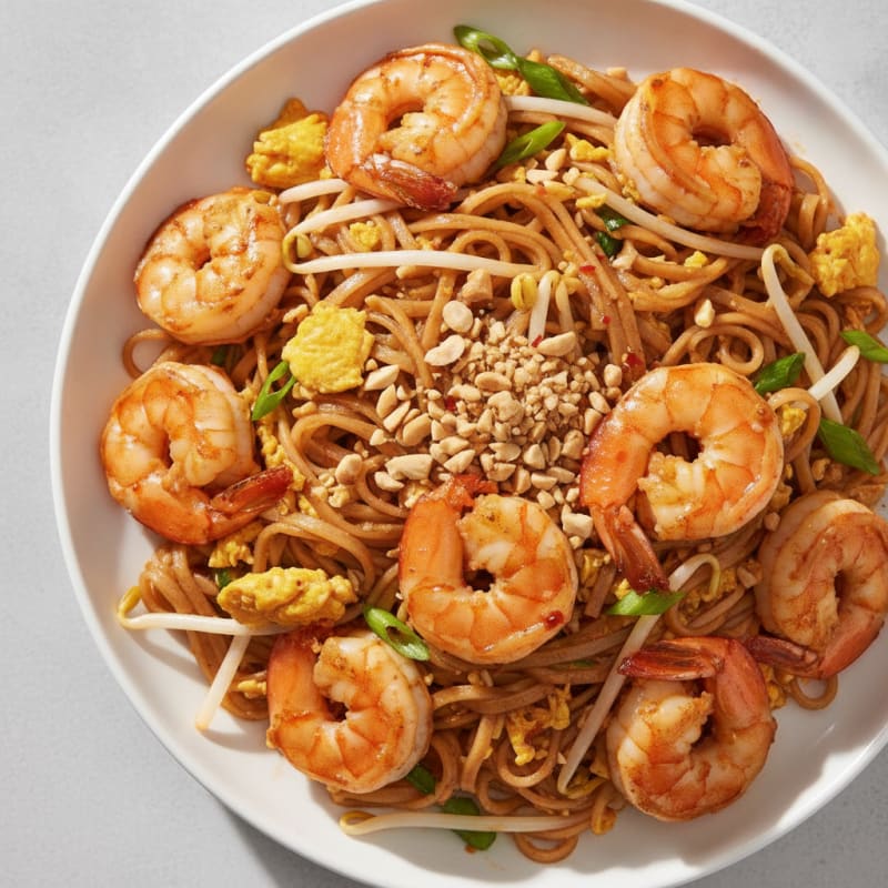 Shrimp Pad Thai Noodles