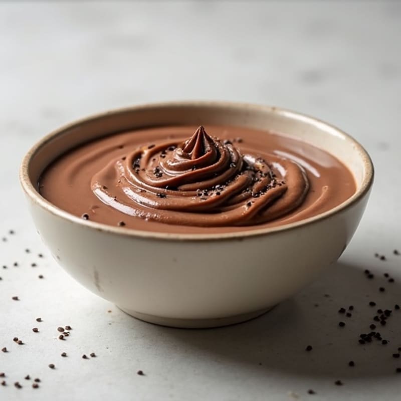 Silky Greek Yogurt Chocolate Protein Pudding