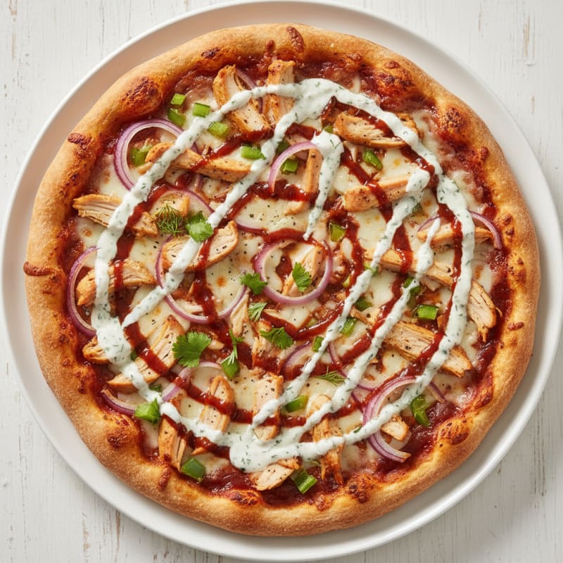 BBQ Ranch Chicken Pizza