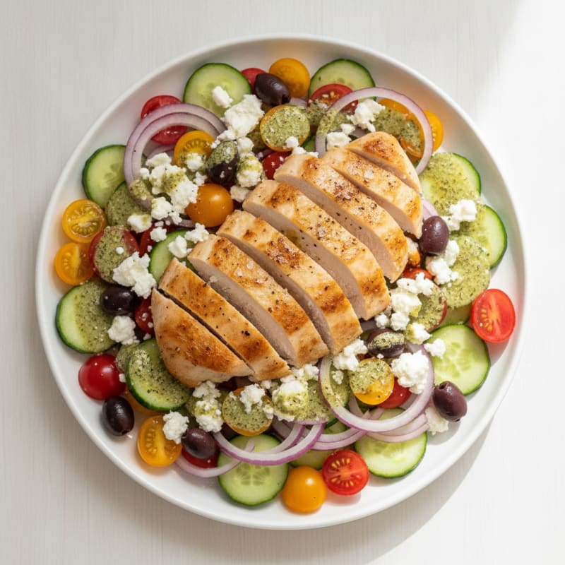 Mediterranean Herb Greek Salad