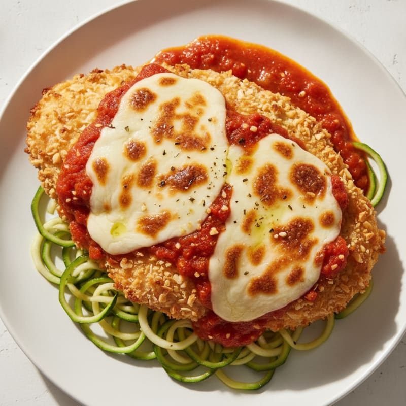 Baked Chicken Parmesan with Marinara