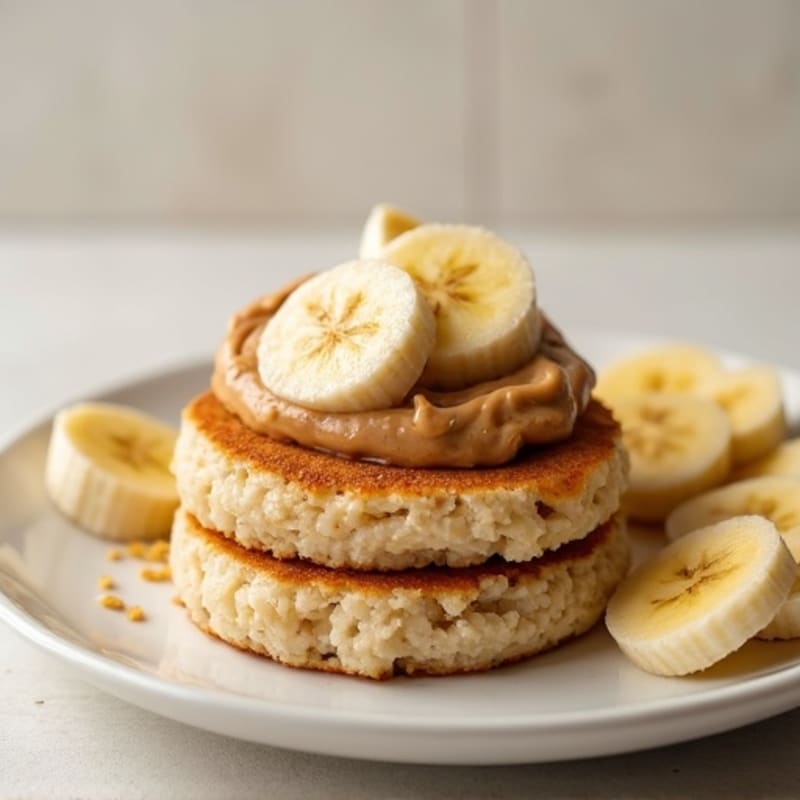 Protein-Packed Almond Butter Rice Cakes with Banana