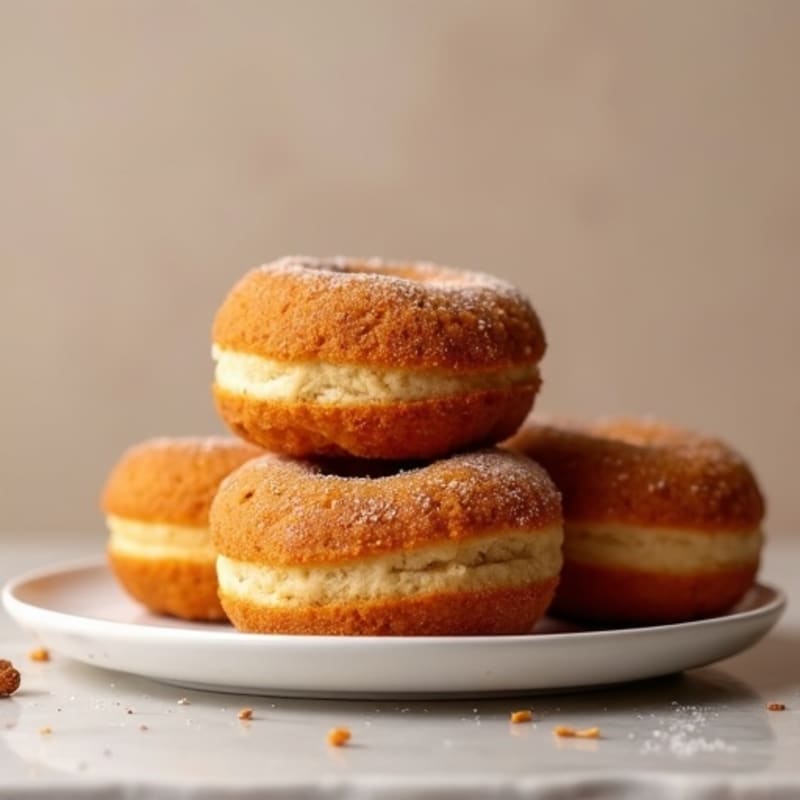 Protein-Packed Baked Pumpkin Spice Donuts