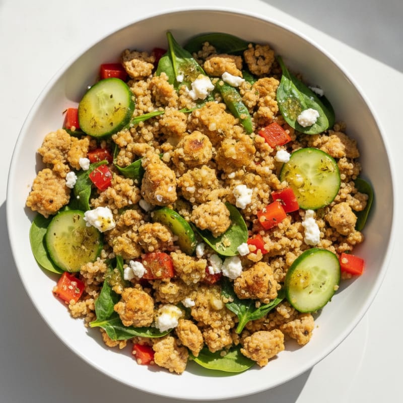 Lean Turkey and Quinoa Power Bowl