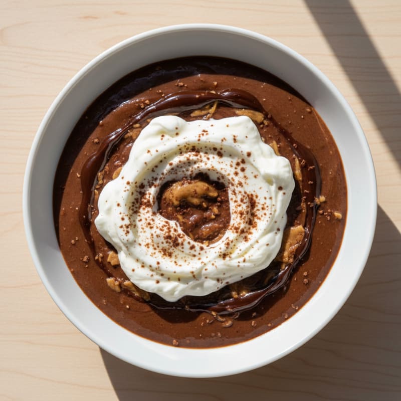 Silky Chocolate Protein Pudding