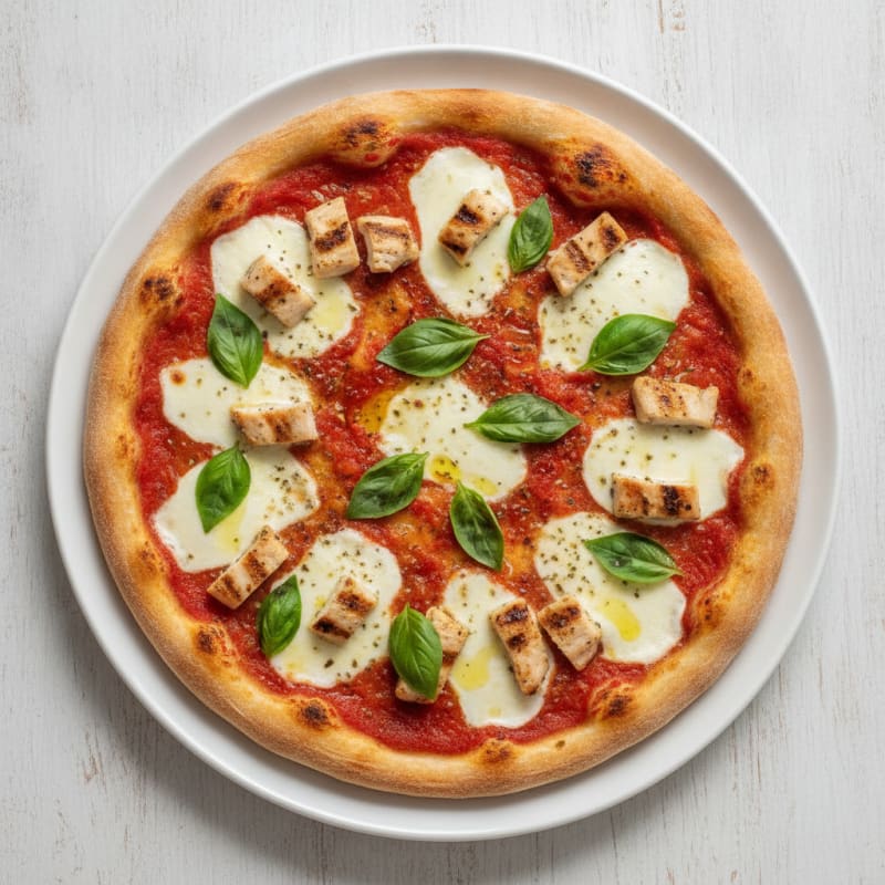 Classic Margherita Pizza with Fresh Basil
