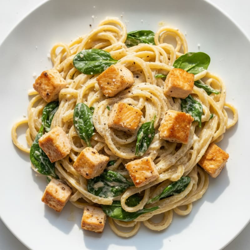 Chicken Alfredo Fettuccine Pasta