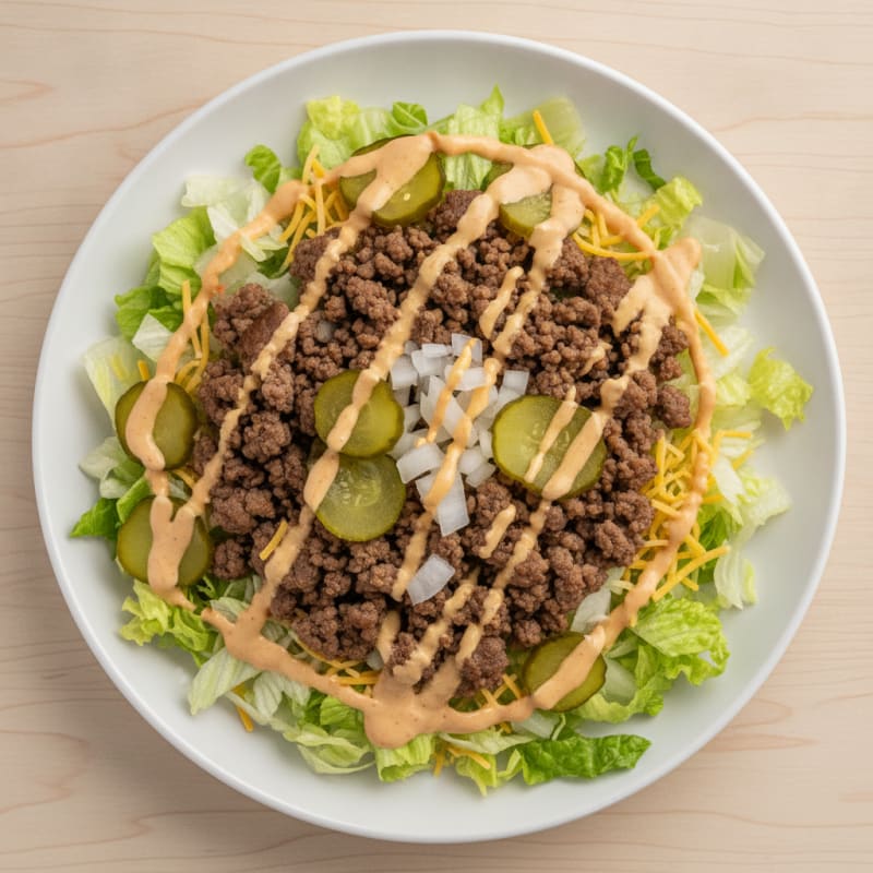 Big Mac Protein Bowl