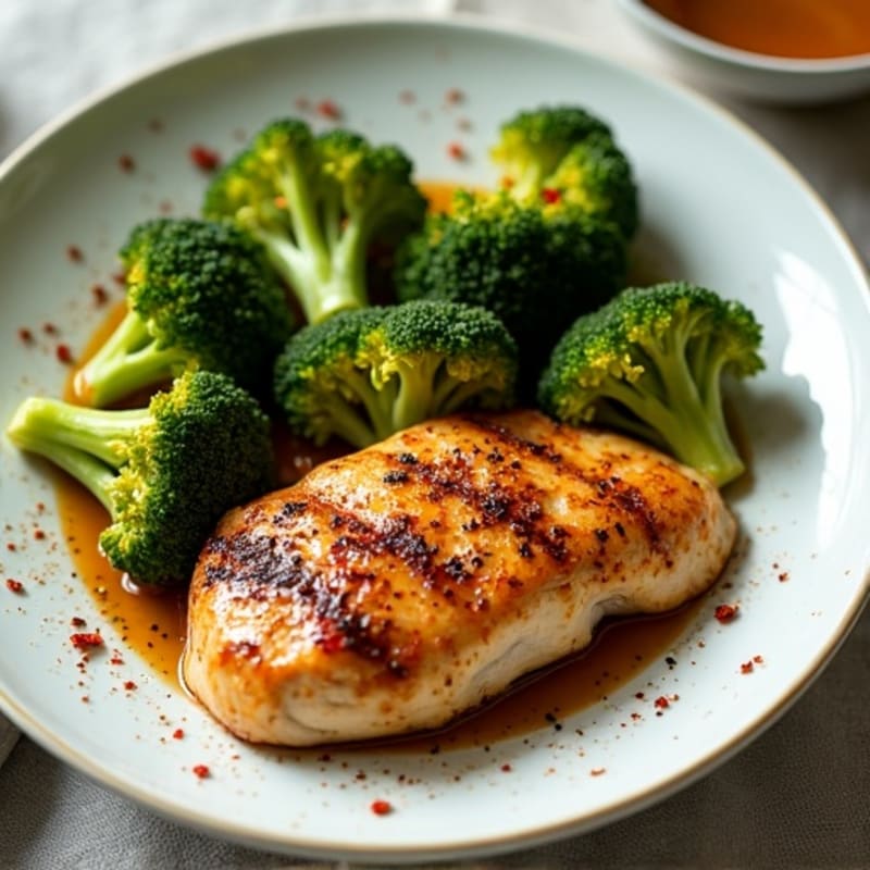 Sheet Pan Roasted Chicken and Crispy Broccoli