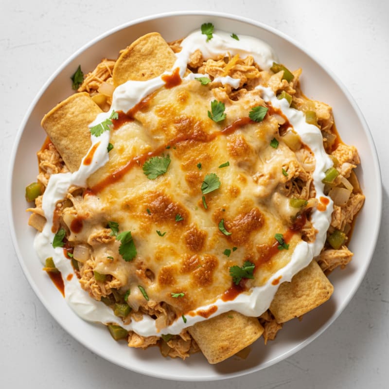 Creamy Chicken Enchiladas
