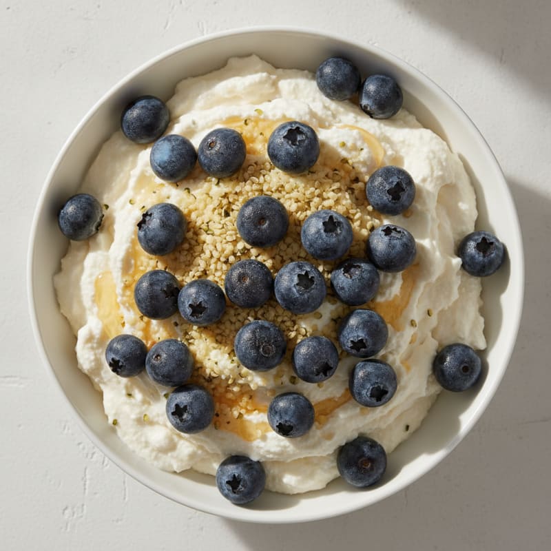 Silky Protein Yogurt Bowl with Mixed Fruit