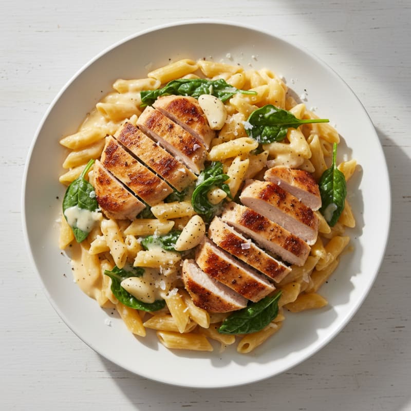 Creamy Garlic Parmesan Pasta