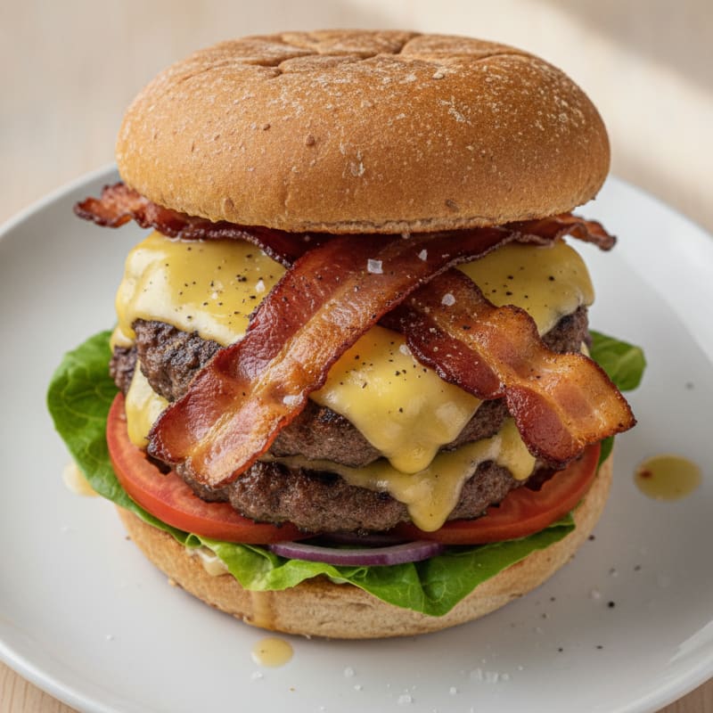 Double Bacon Cheeseburger