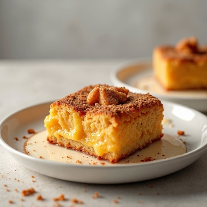 Baked Protein French Toast Pudding