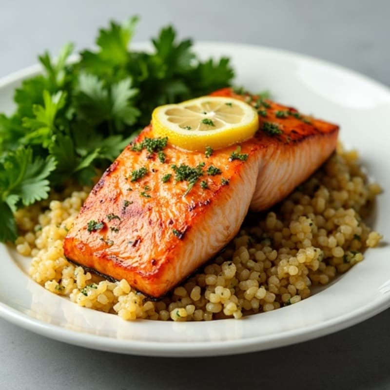 Lemon Herb Grilled Salmon