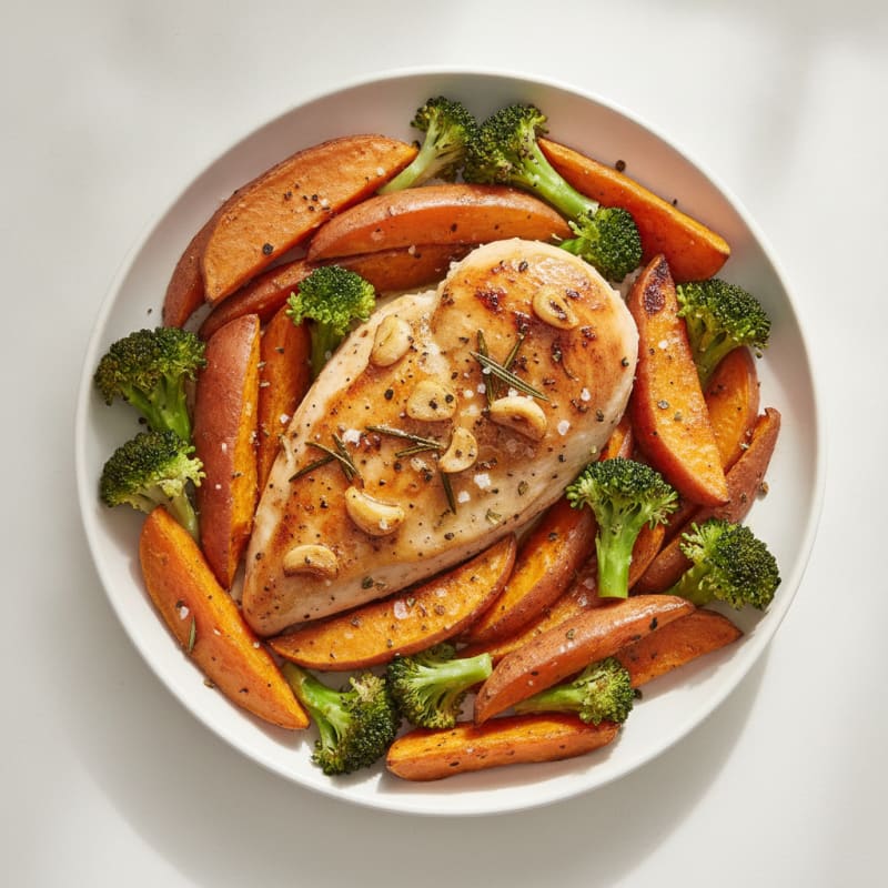 Garlic Herb Roasted Chicken