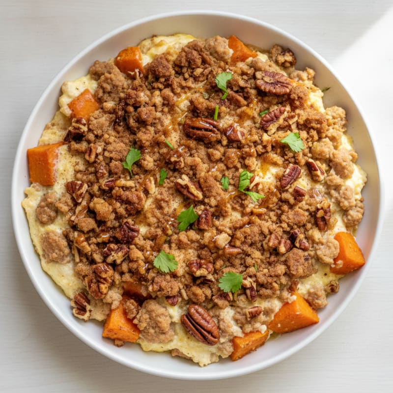 Sweet Potato Pecan Casserole