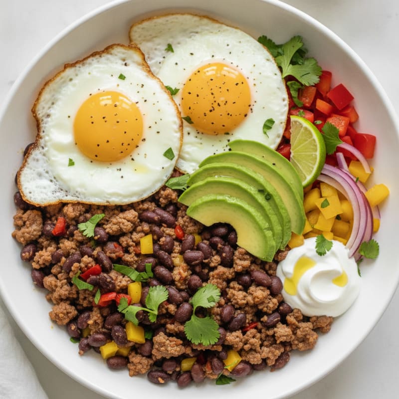 Mexican Black Bean Protein Bowl