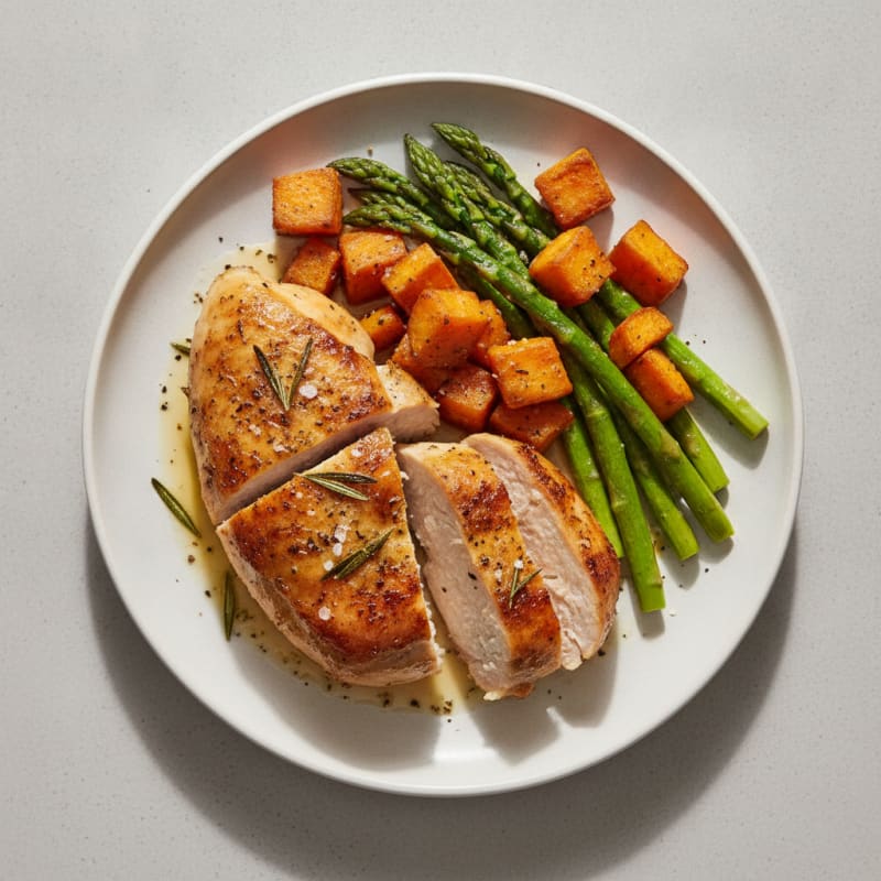 Garlic Herb Roasted Chicken