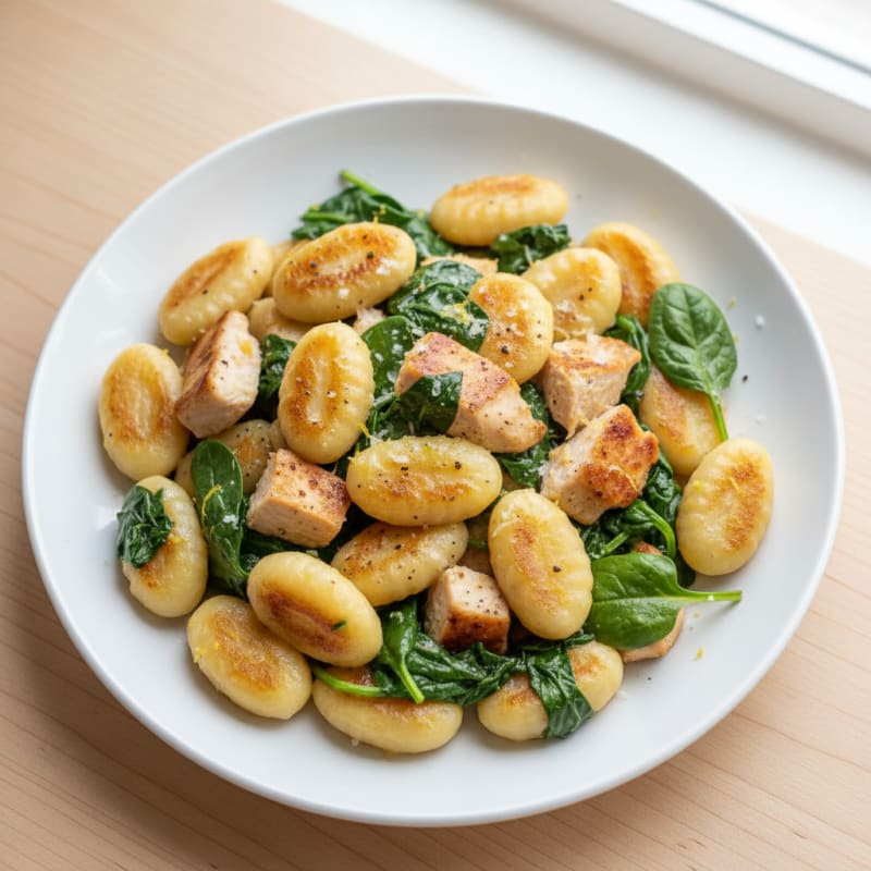Creamy Ricotta Gnocchi with Zesty Lemon Sauce