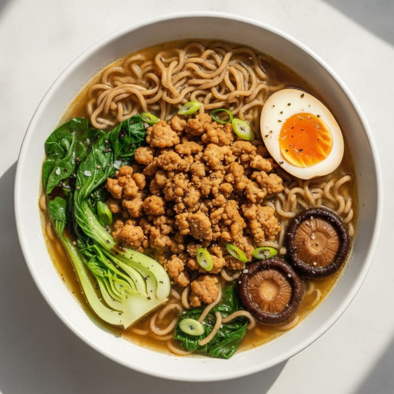 Savory Pork Ramen Bowl