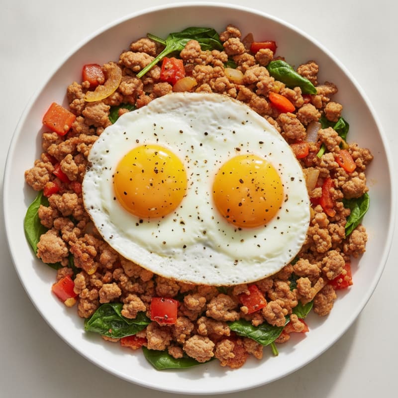 Hearty Grand Slam Breakfast Skillet