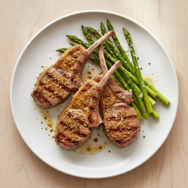 Grilled Herb Lamb Chops