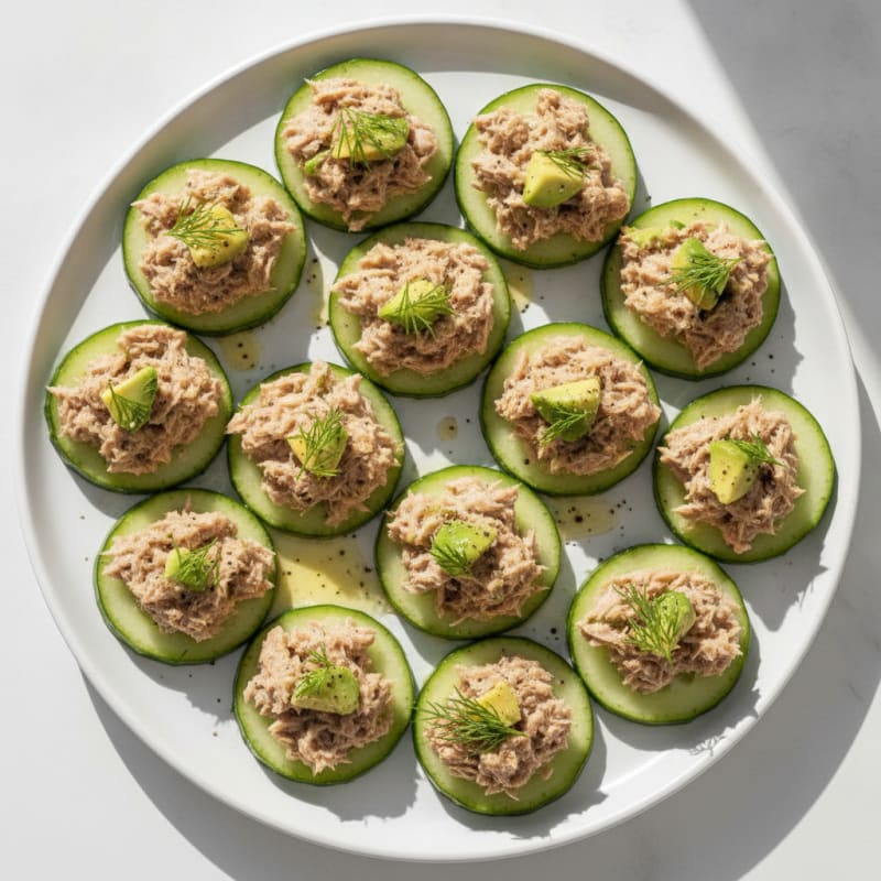 Chilled Cucumber and Dill Bites