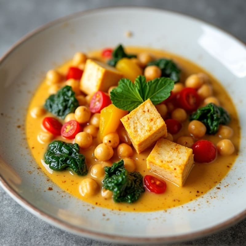 Creamy Coconut Curry Chickpea Stew