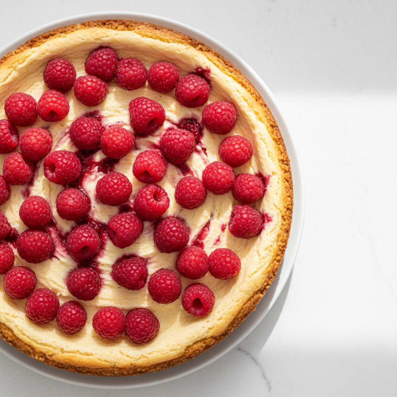 Creamy Greek Yogurt Protein Cheesecake