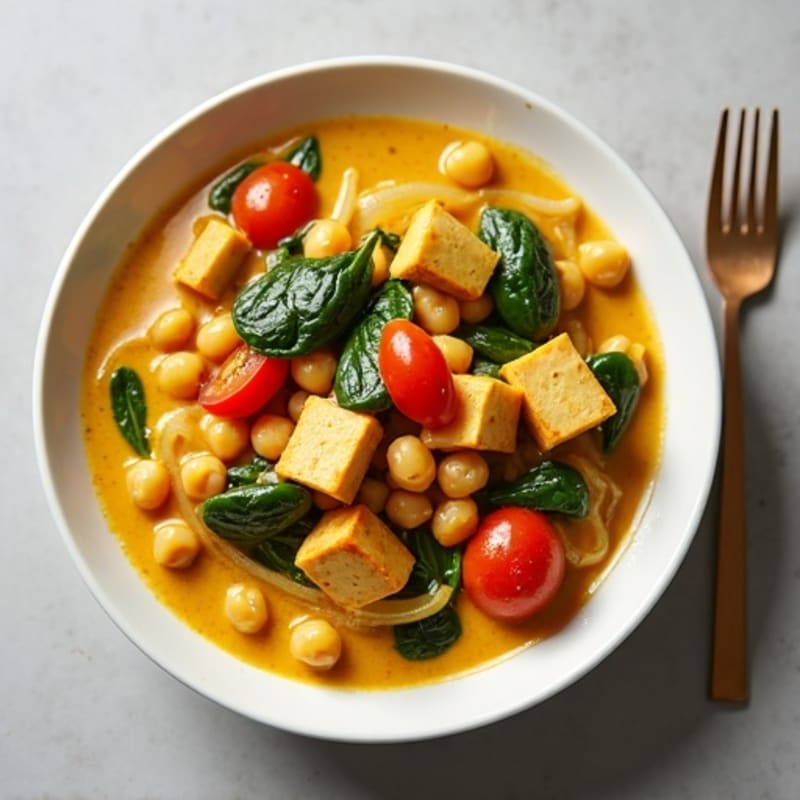 Creamy Chickpea Coconut Curry Stew