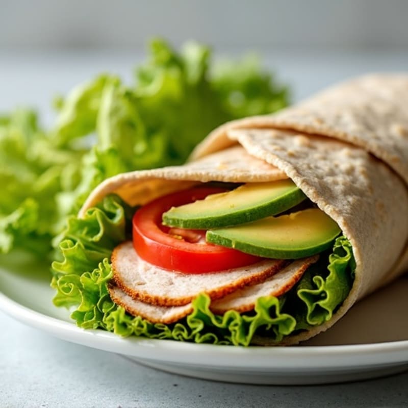 Fresh Turkey Avocado Wrap