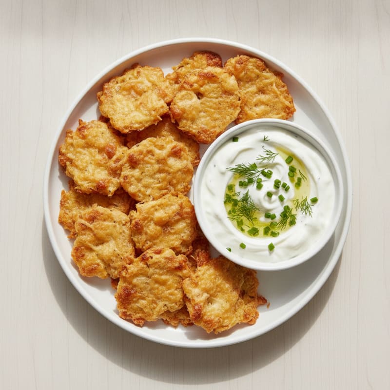 Savory Baked Mozzarella Almond Crackers
