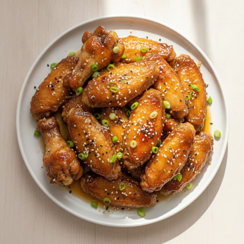 Honey-Glazed Chicken Wings