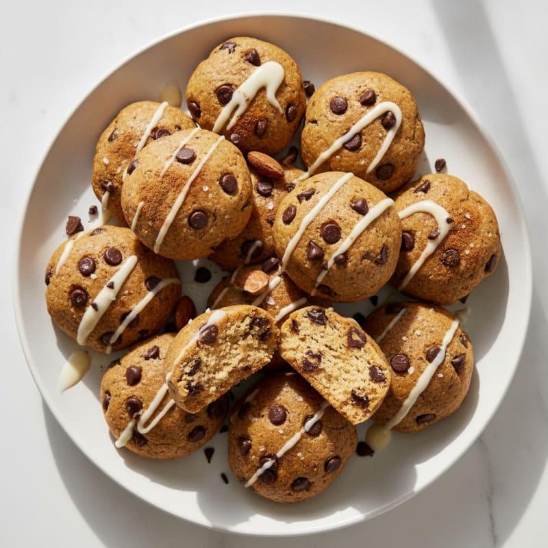 No-Bake Chocolate Chip Cookie Dough Bites