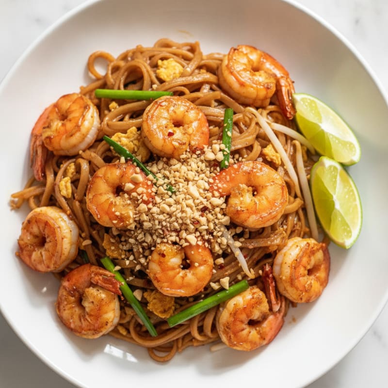 Shrimp Pad Thai Noodles