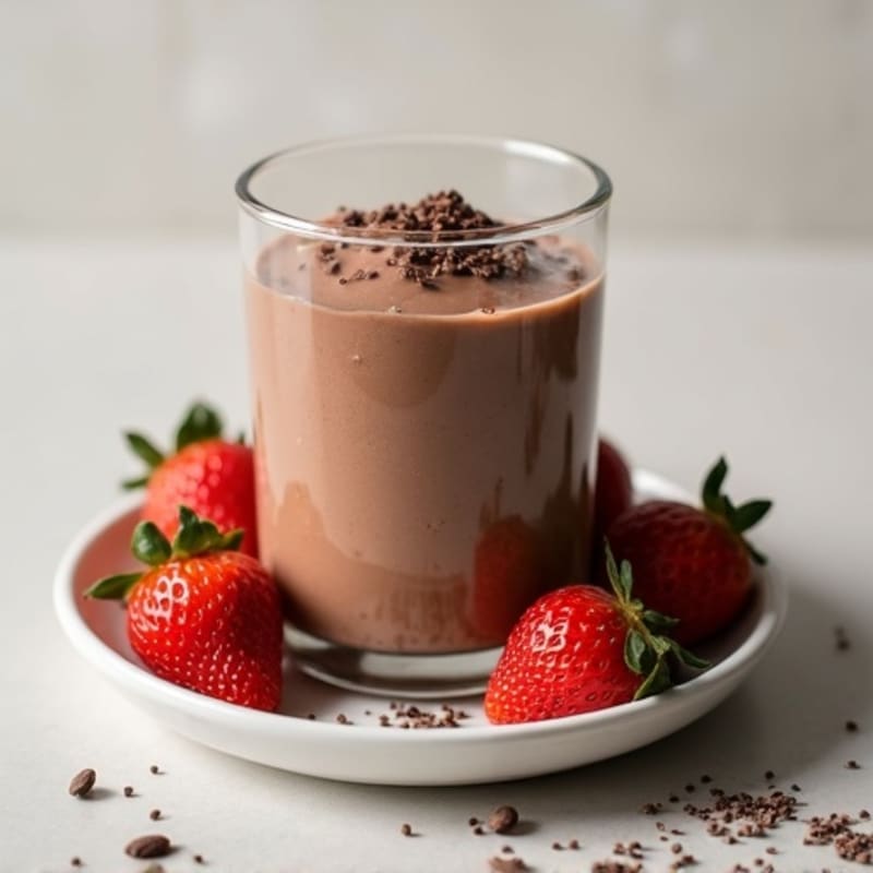 Greek Yogurt Chocolate Protein Pudding