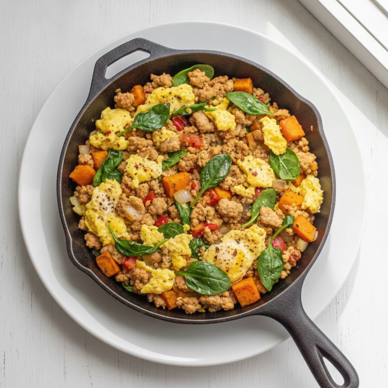Hearty Grand Slam Breakfast Skillet