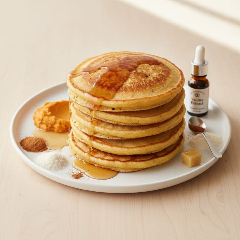 Pumpkin Spice Buttermilk Pancakes