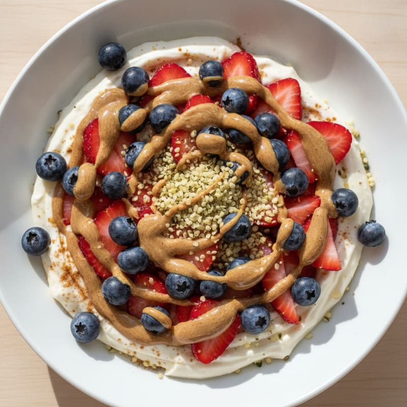 Sweet Protein Berry Breakfast Bowl