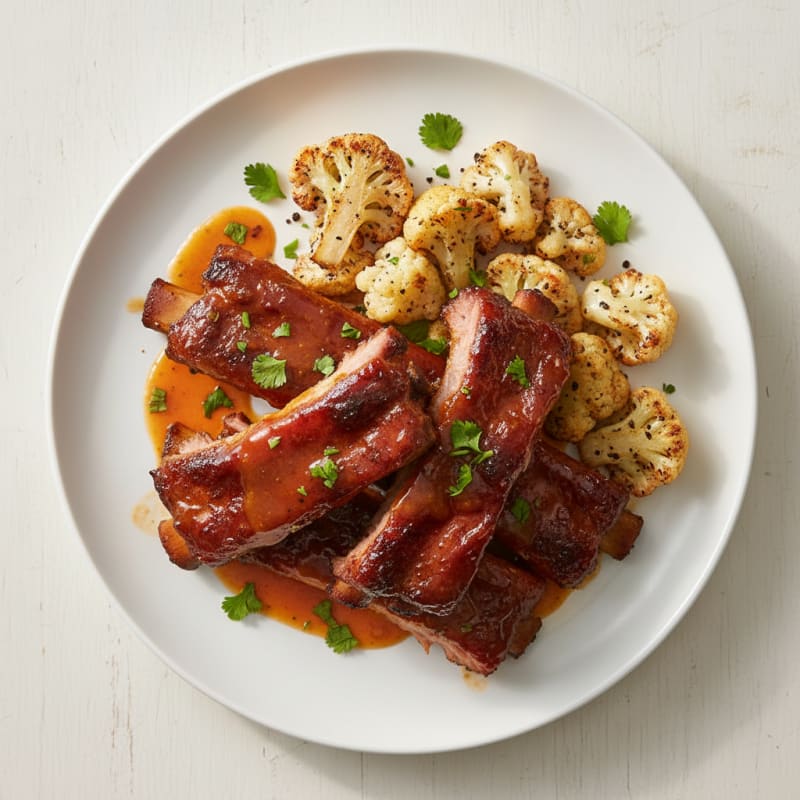 Sticky BBQ Baby Back Ribs
